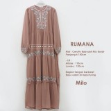 Rumana-002 Gamis Cerutty Babydoll Bordir